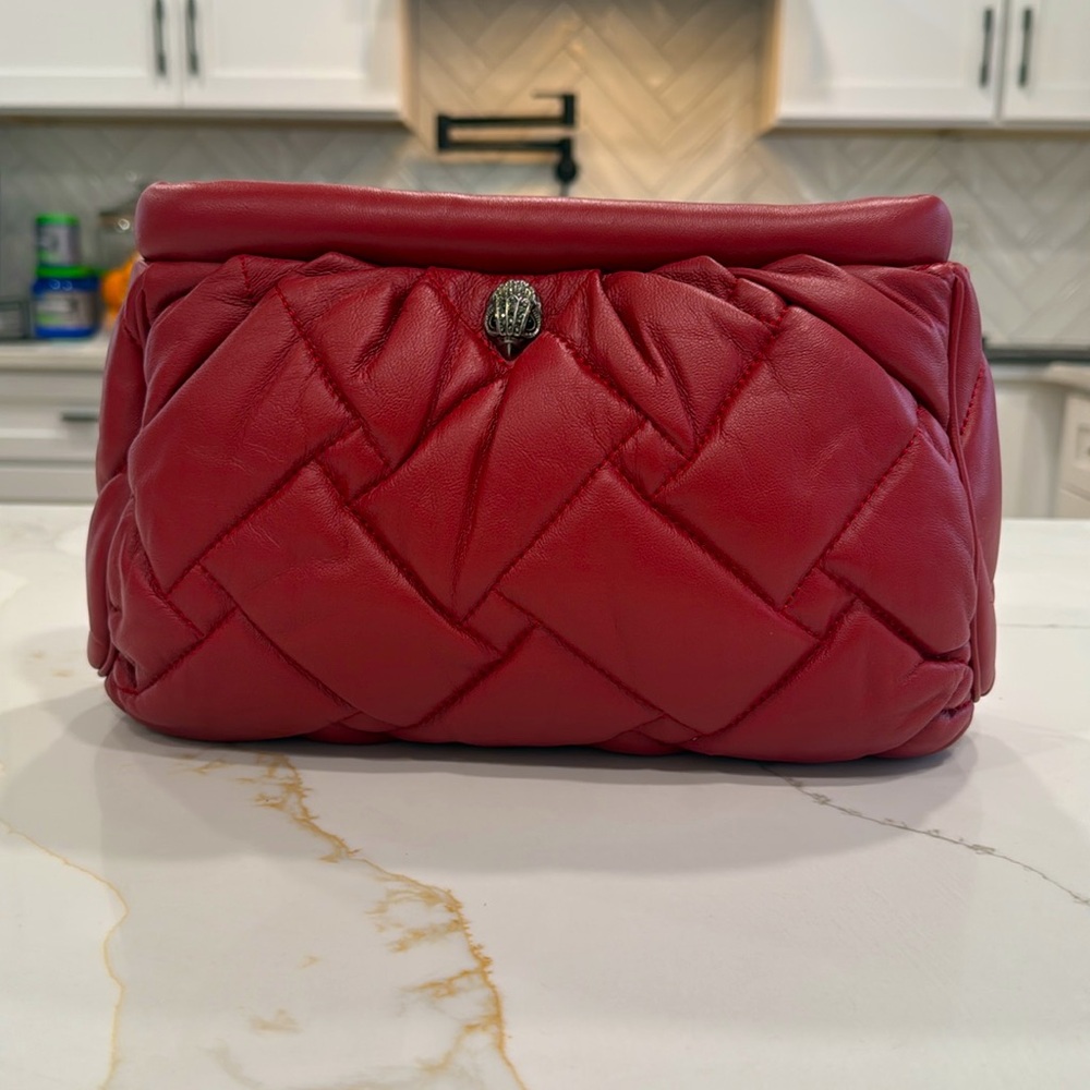 Kurt Geiger London Kensington Leather Clutch - Picture 2 of 14